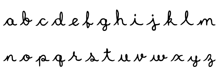 Hoist The Colors Regular Font LOWERCASE