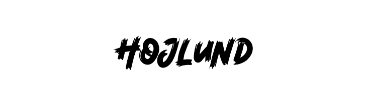 Hojlund  Frei Schriftart Herunterladen
