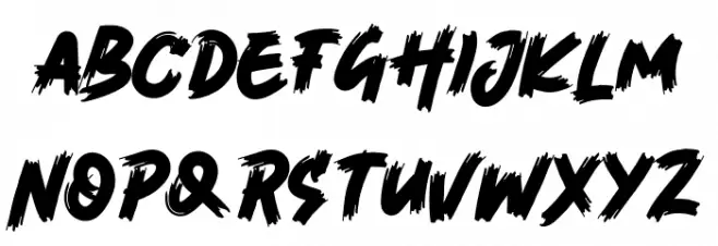 Hojlund Font LOWERCASE