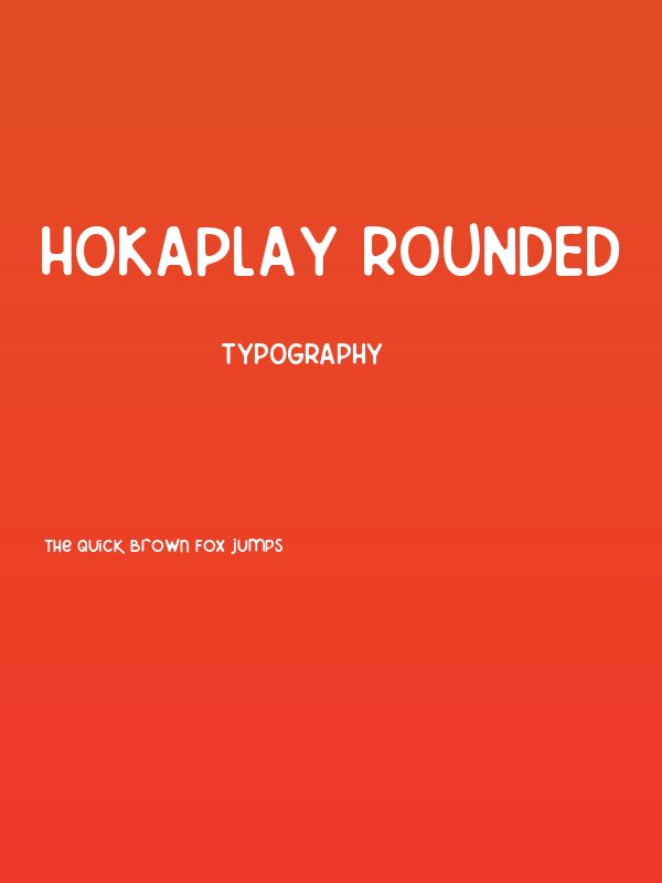 Hokaplay Rounded Poster