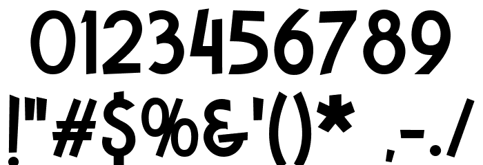 Hokaplay Font OTHER CHARS