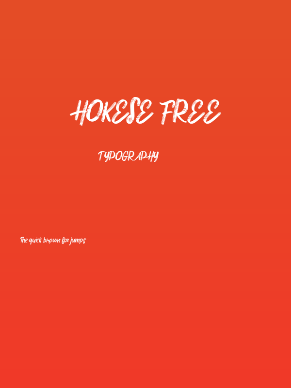 Hokese FREE Poster