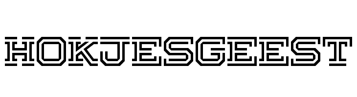 Hokjesgeest  Free Fonts Download