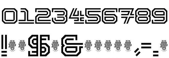 Hokjesgeest Font OTHER CHARS