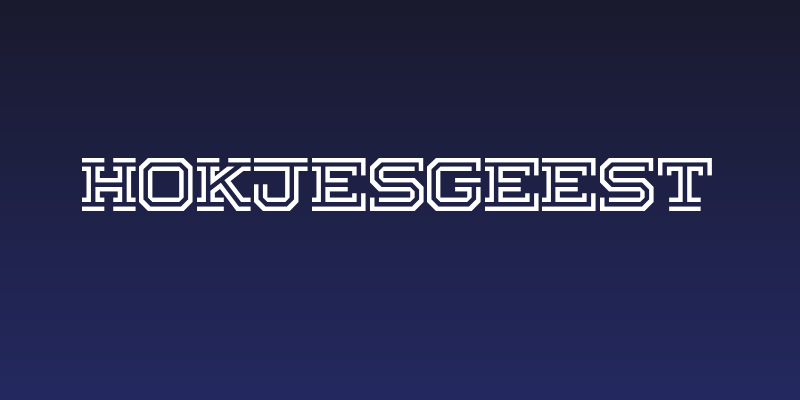Hokjesgeest Social Header