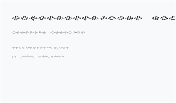 Hokjesgeestcube Bold Business Card