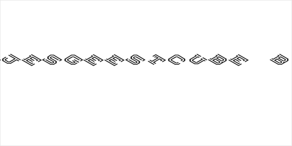 Hokjesgeestcube Bold Logo