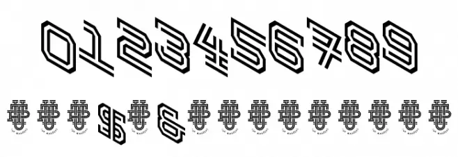 Hokjesgeestcube Font OTHER CHARS