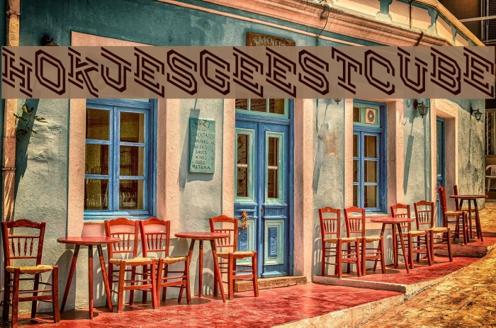 Hokjesgeestcube Example 1