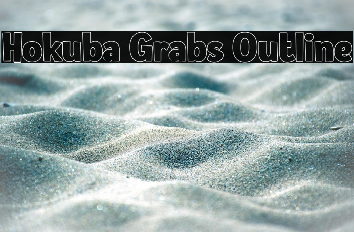 Hokuba Grabs Outline Example 1