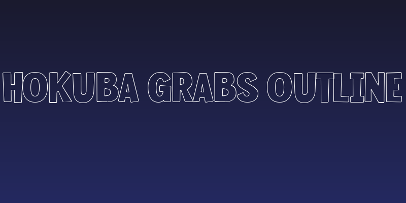 Hokuba Grabs Outline Social Header