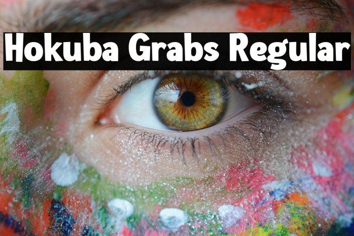 Hokuba Grabs Regular Example 1