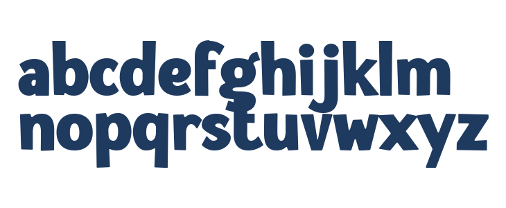 Hokuba Grabs Regular Lowercase