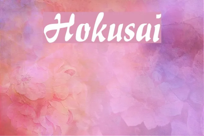 Hokusai Example 1