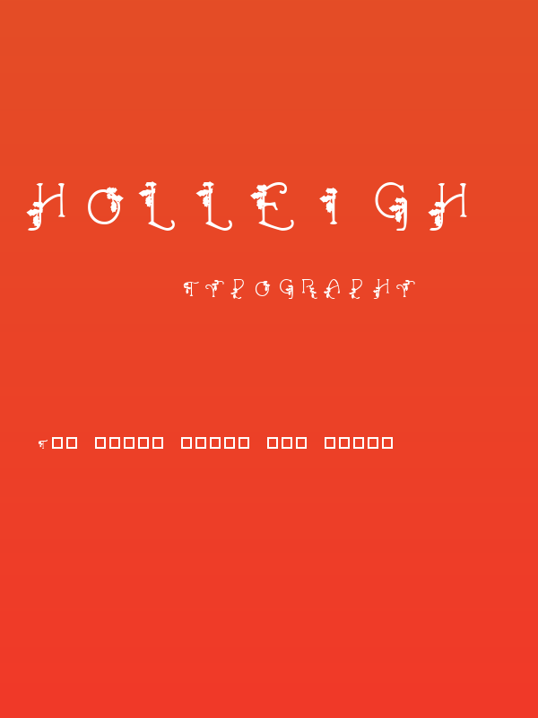 HolLeigh Caps Poster
