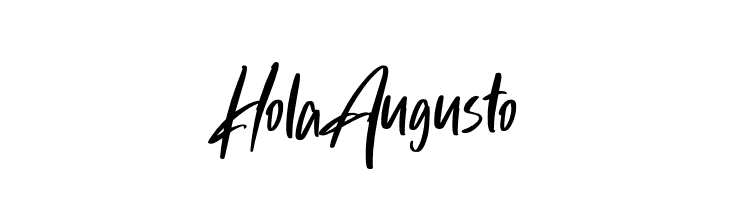 Hola Augusto  لخطوط تنزيل