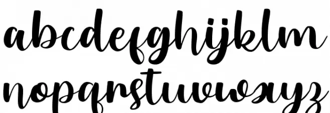 Hola Austin خط أحرف صغيرة