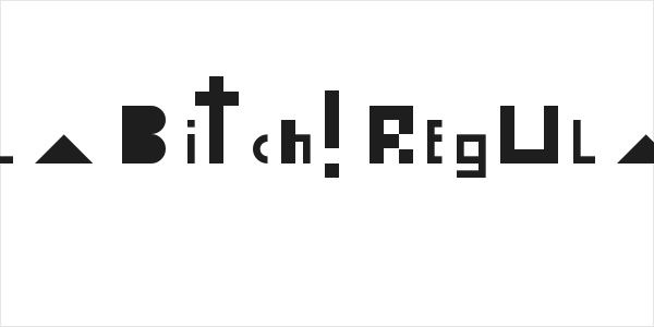 Hola Bitch! Regular Logo