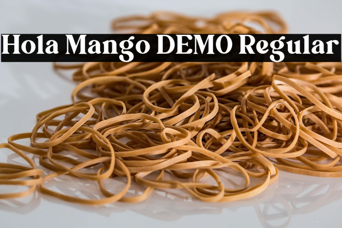 Hola Mango DEMO Regular Example 2