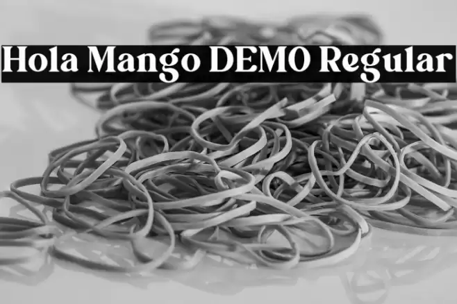 Hola Mango DEMO Regular  examples