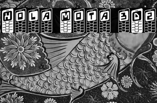 Hola Mota 3D2 Caratteri examples