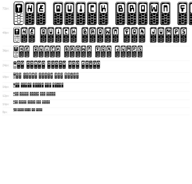 Hola Mota Bold Condensed Waterfall