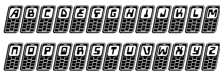 Hola Mota Bold Italic Font LOWERCASE