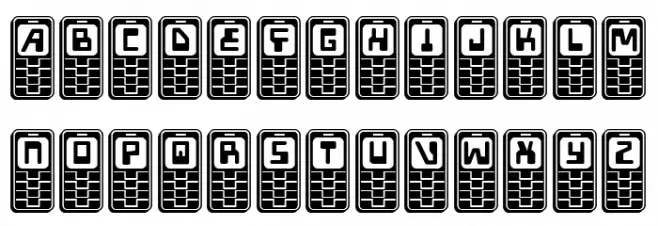 Hola Mota Bold फ़ॉन्ट लोअरकेस