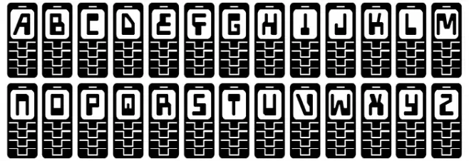 Hola Mota Condensed Schriftart Groß