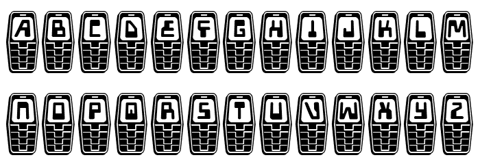 Hola Mota Ergodynamic Bold Font LOWERCASE