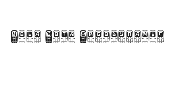 Hola Mota Ergodynamic Logo