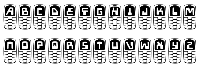 Hola Mota Ergodynamic Font LOWERCASE