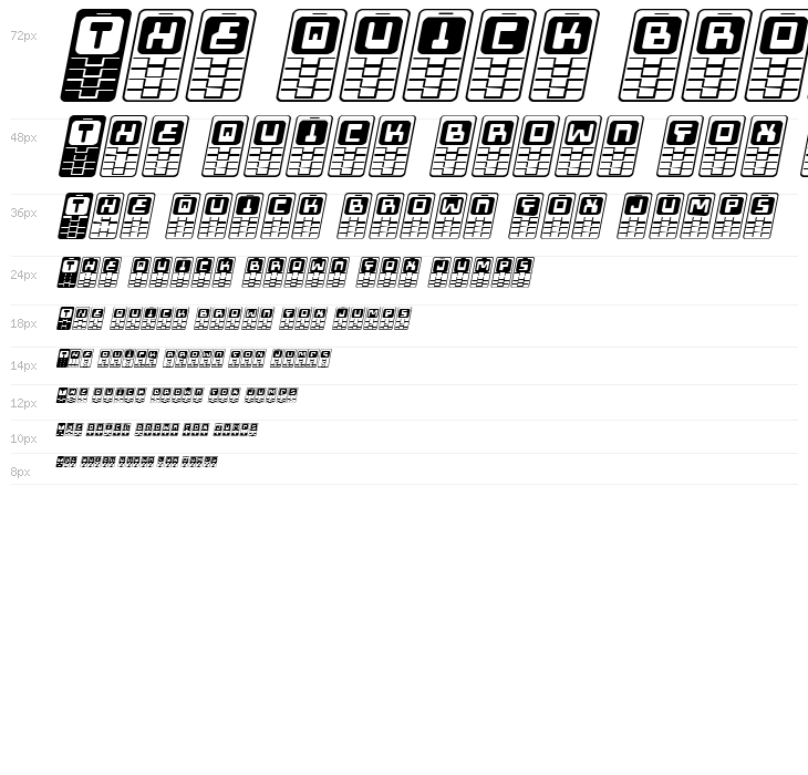 Hola Mota Expanded Italic Waterfall