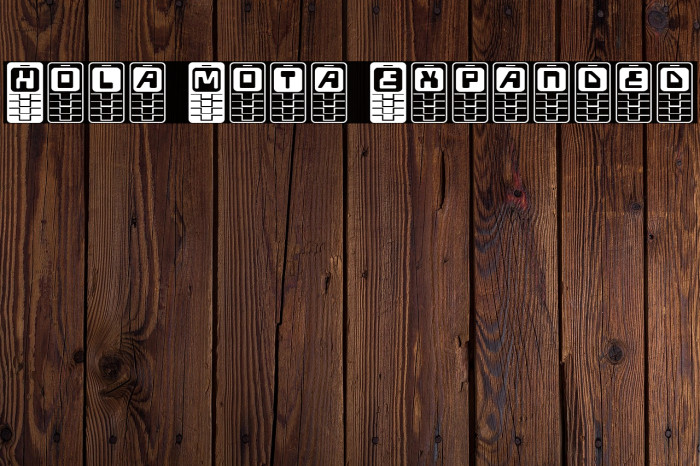 Hola Mota Expanded Example 1