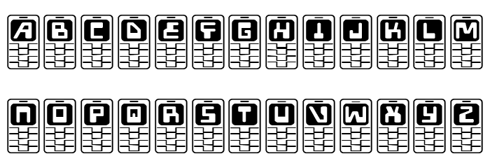 Hola Mota Expanded Font LOWERCASE
