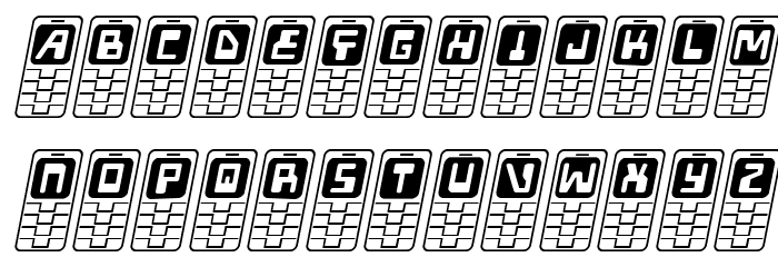 Hola Mota Italic Font LOWERCASE