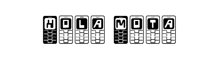 Hola Mota  Free Fonts Download