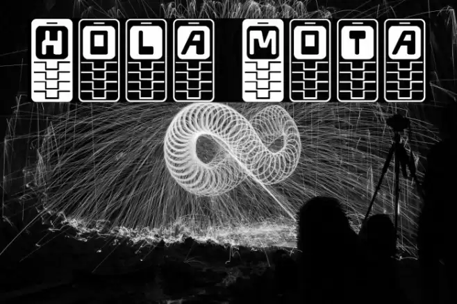 Hola Mota Font examples