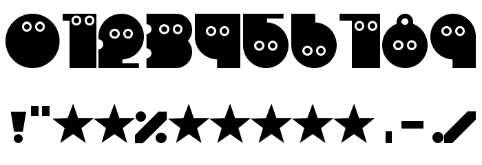 HolaHola-Regular Font OTHER CHARS