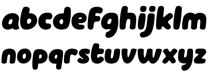 HolaZozo Font LOWERCASE