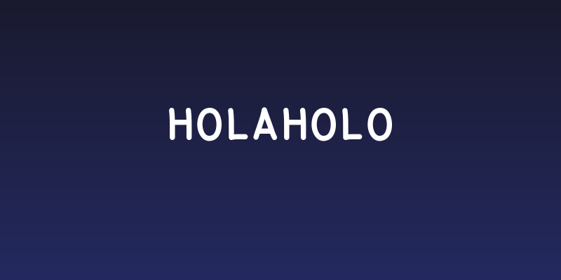 Holaholo Social Header