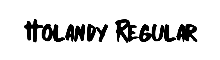 Holandy Regular  لخطوط تنزيل