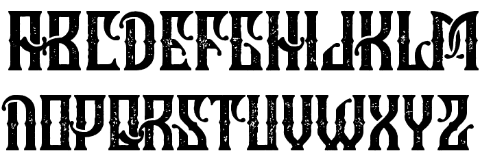 Hold Fast Font LOWERCASE