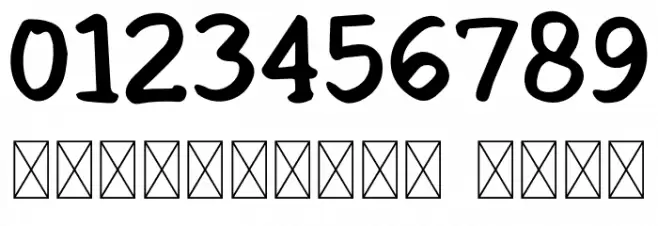 Hold Font OTHER CHARS