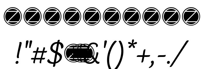 Holden Trial Light Italic Font OTHER CHARS