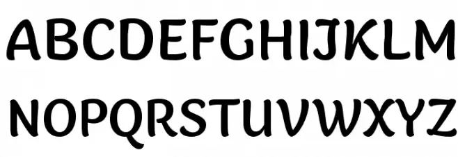 Holden Trial Medium Schriftart Groß