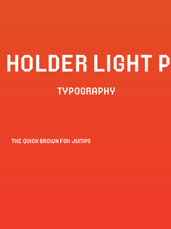 Holder Light PERSONAL USE ONLY Regular Poster