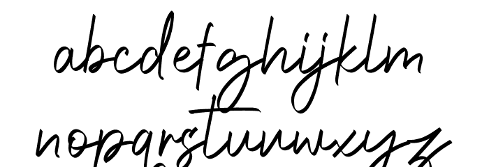Holdington Font LOWERCASE