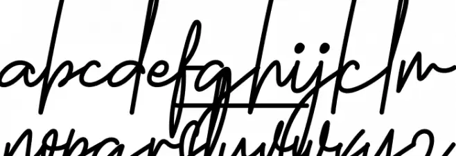 Holdsmith Demo Шрифта строчной