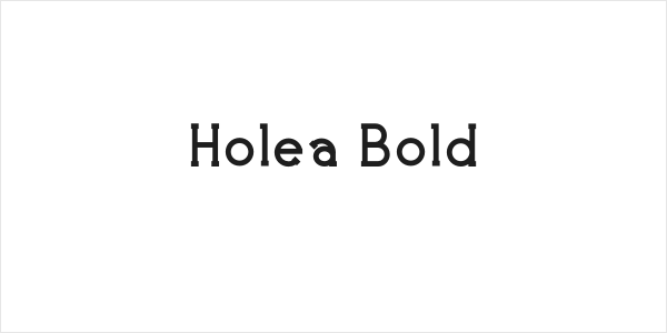 Holea Bold Logo